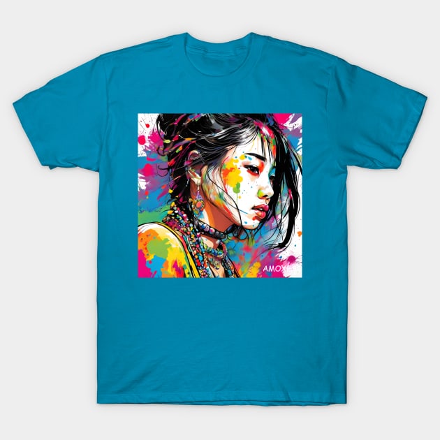 Portrait DV T-Shirt by amoxes